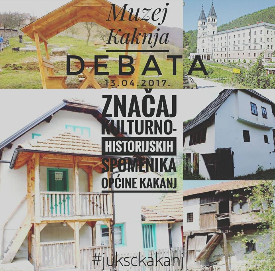 U Muzeju Kaknja debata “Značaj kulturno-historijskih spomenika općine Kakanj“