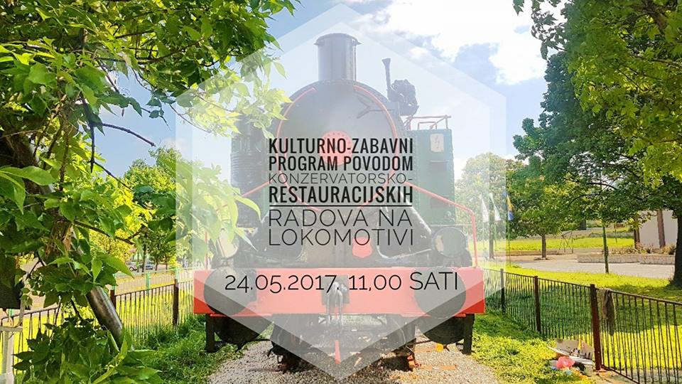 Kulturno-zabavni program povodom konzervatorsko-restauracijskih radova na lokomotivi 62-015