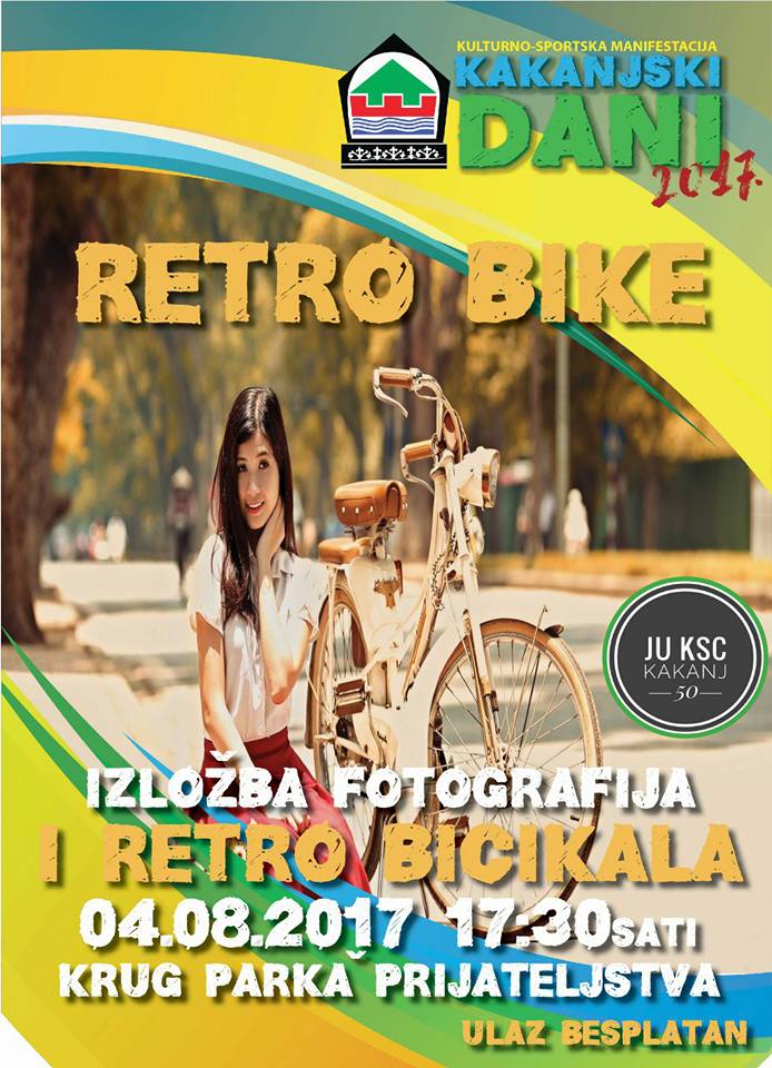 Kakanjski dani 2017: Defile kroz grad te izložba fotografija i retro bicikala “Retro Bike”