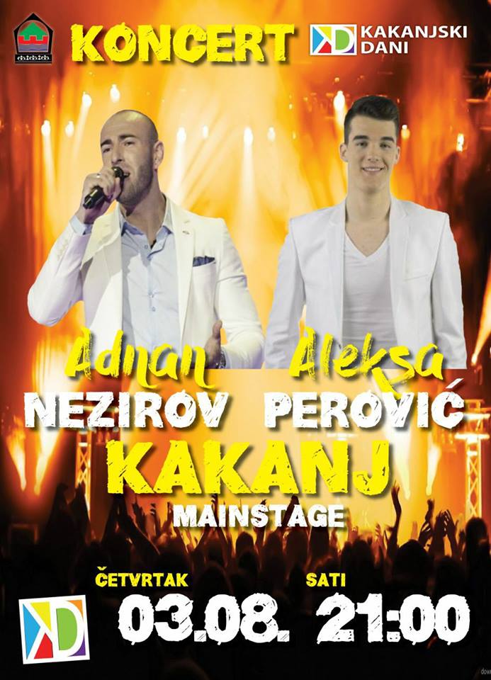 Kakanjski dani 2017: Koncert Alekse Perovića i Adnana Nezirova