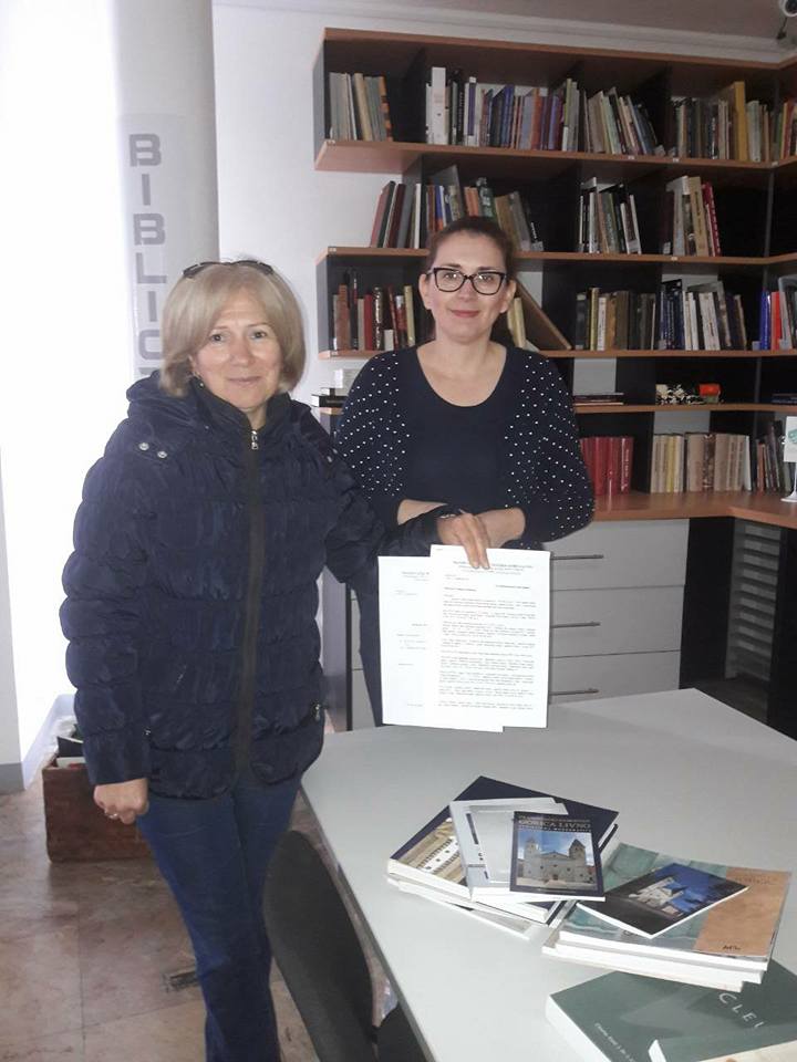 Donacija publikacija od strane Franjevačkog muzeja i galerije “Gorica Livno” za stručnu biblioteku Muzeja Kaknja