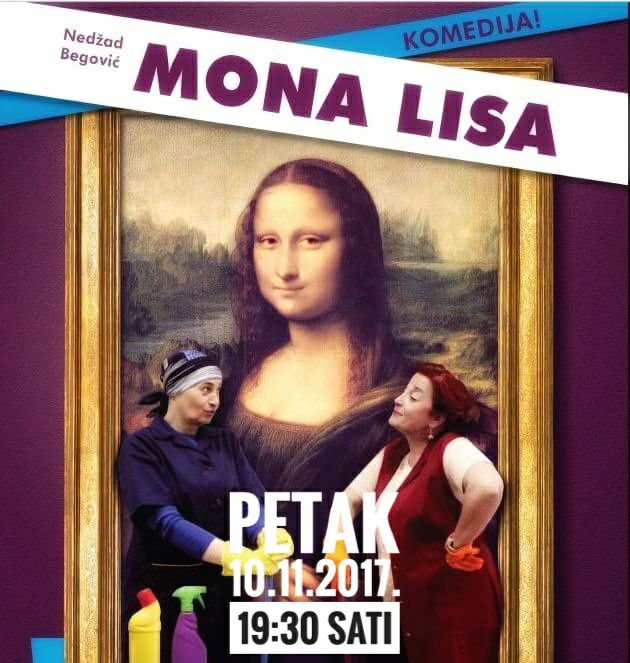 “Mona Liza” komedija slavnog i nagrađivanog reditelja Nedžada Begovića gostuje u Kaknju