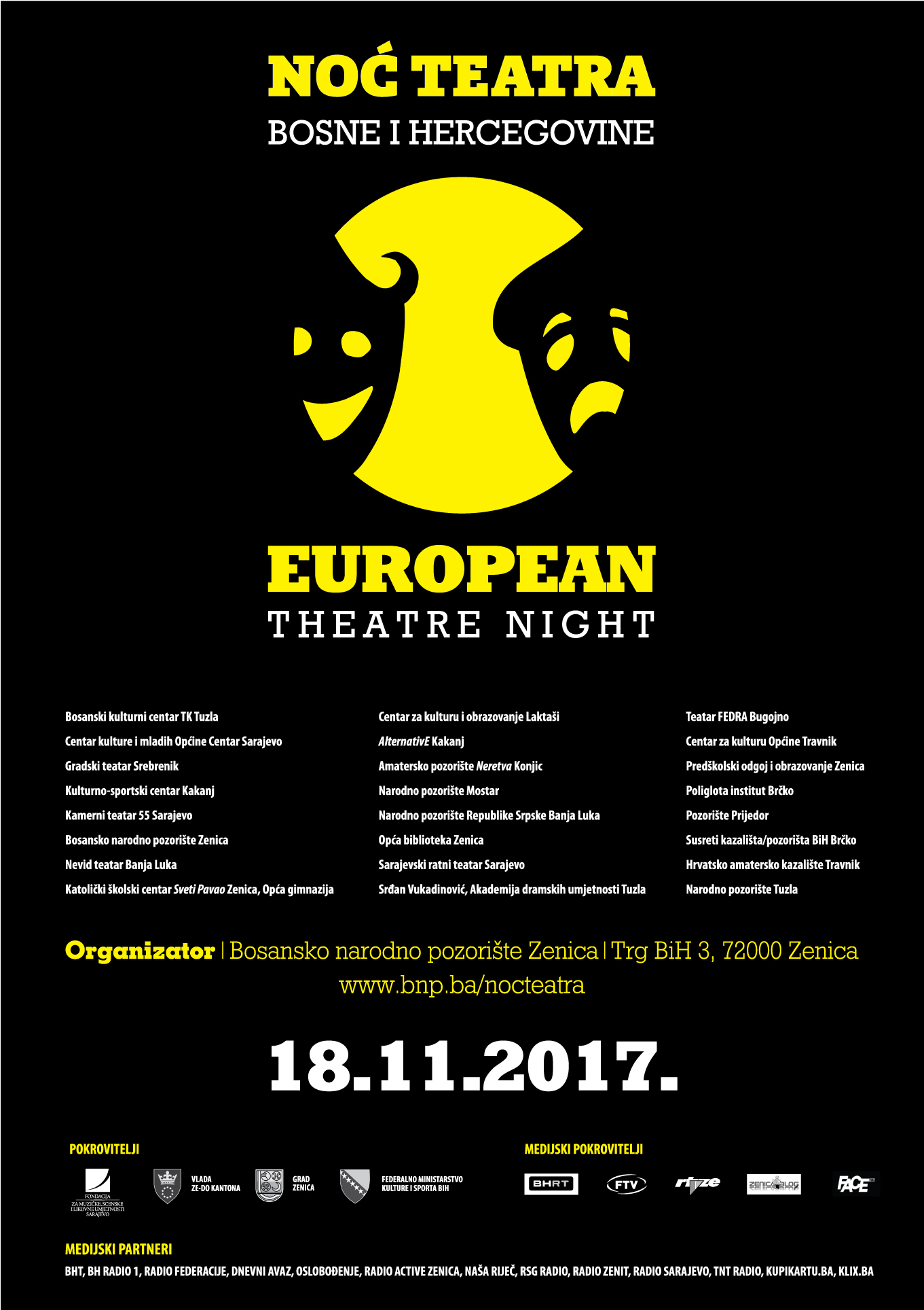 U sklopu programa Evropska noć teatra zakazano javno slušanje radio drame “Aladin” u maloj sali JU KSC Kakanj