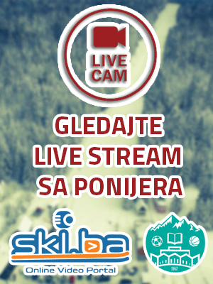Direktan link za live stream sa Ponijera i na službenoj web stranici JU KSC Kakanj