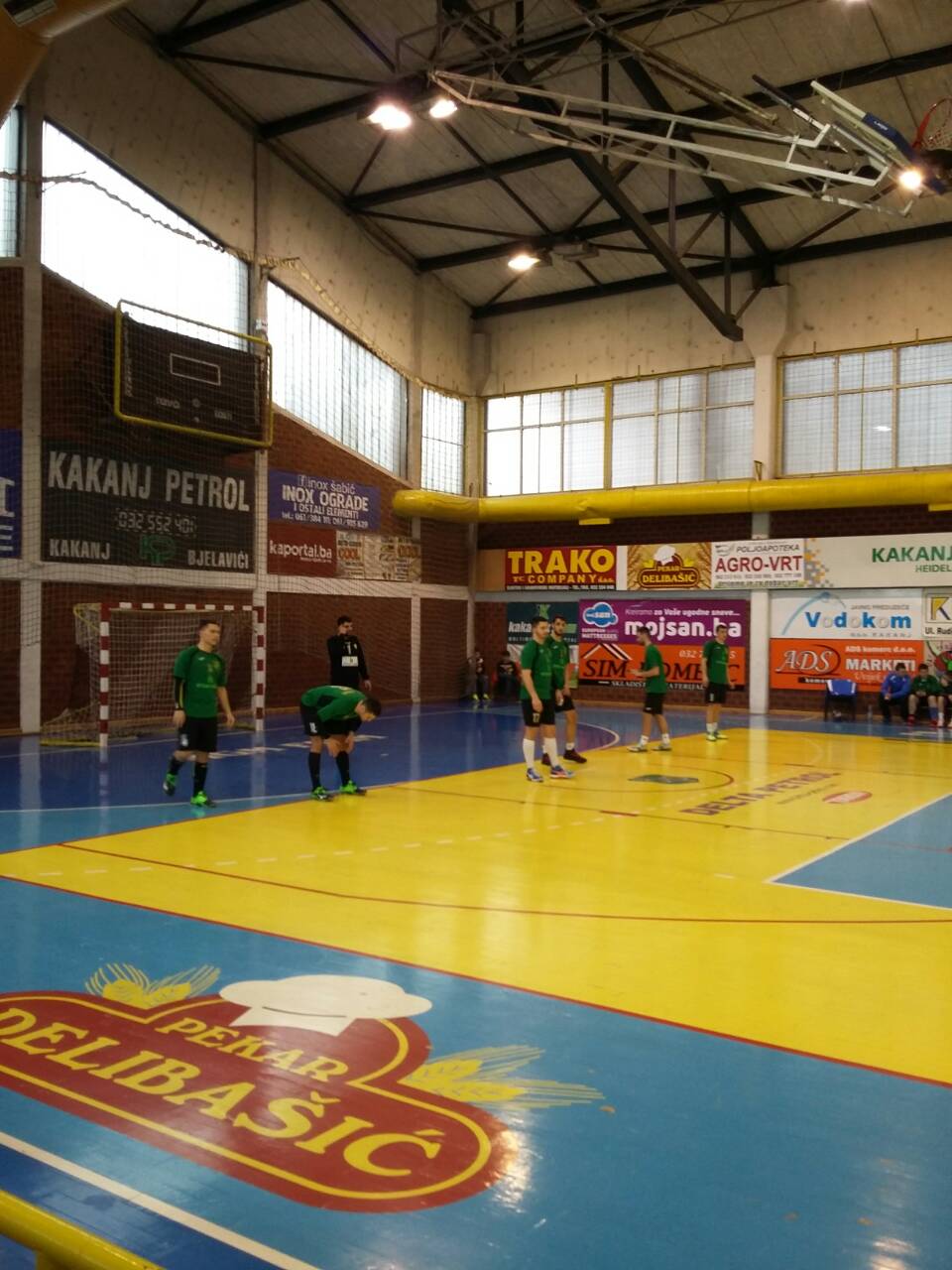 U Sportskoj dvorani KSC Kakanj odigrana utakmica između RK “Kakanj” i RK “Sloga” Doboj