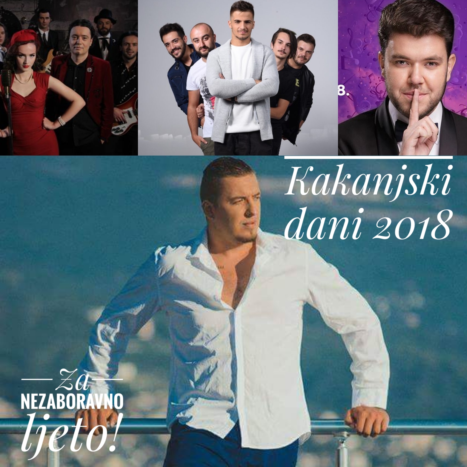 Do sada najavljene koncertne aktivnosti za vrijeme KD2018: Latif Moćević, Emir & Frozen Camels, Lapsus bend, Amar Jašarspahić Gile