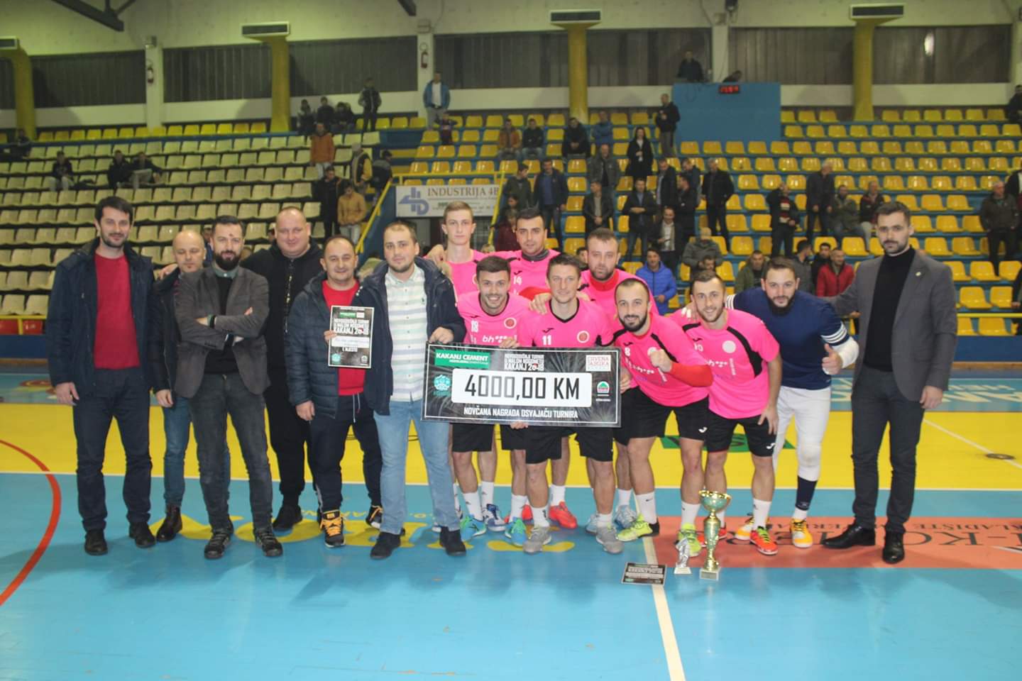 Ekipa EL-HA nekretnine Visoko pobjednik Novogodišnjeg turnira u malom nogometu “Kakanj 2018”