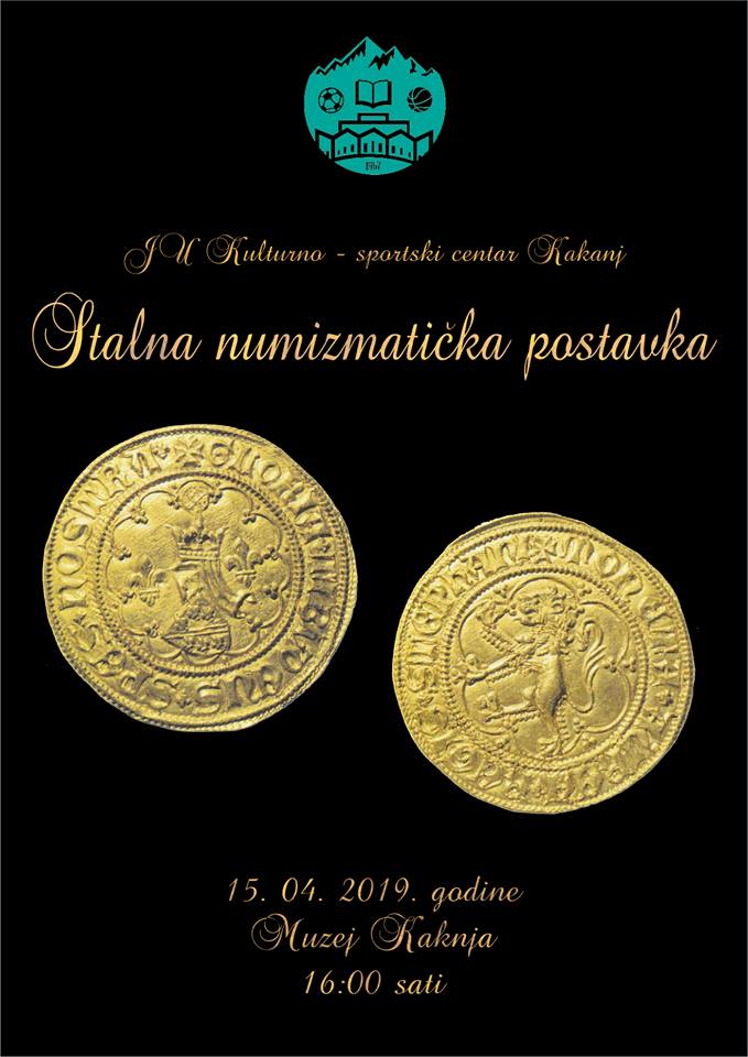 Stalna numizmatička postavka: Svečano otvaranje 15. aprila u Muzeju Kaknja