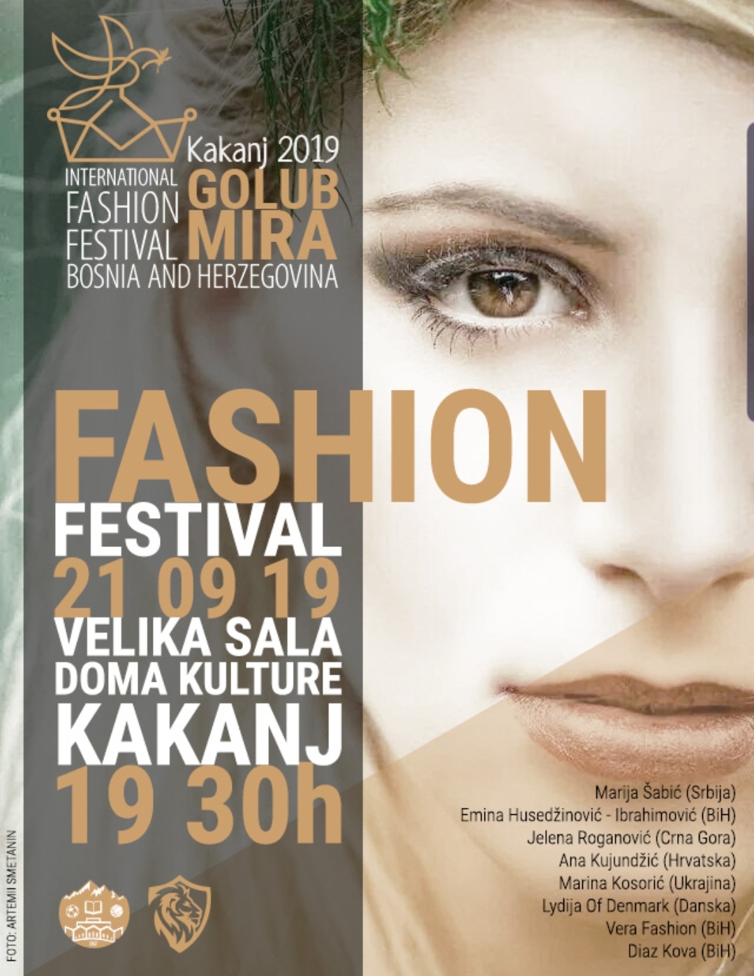International Fashion Festival “Kakanj 2019” – Golub mira BiH
