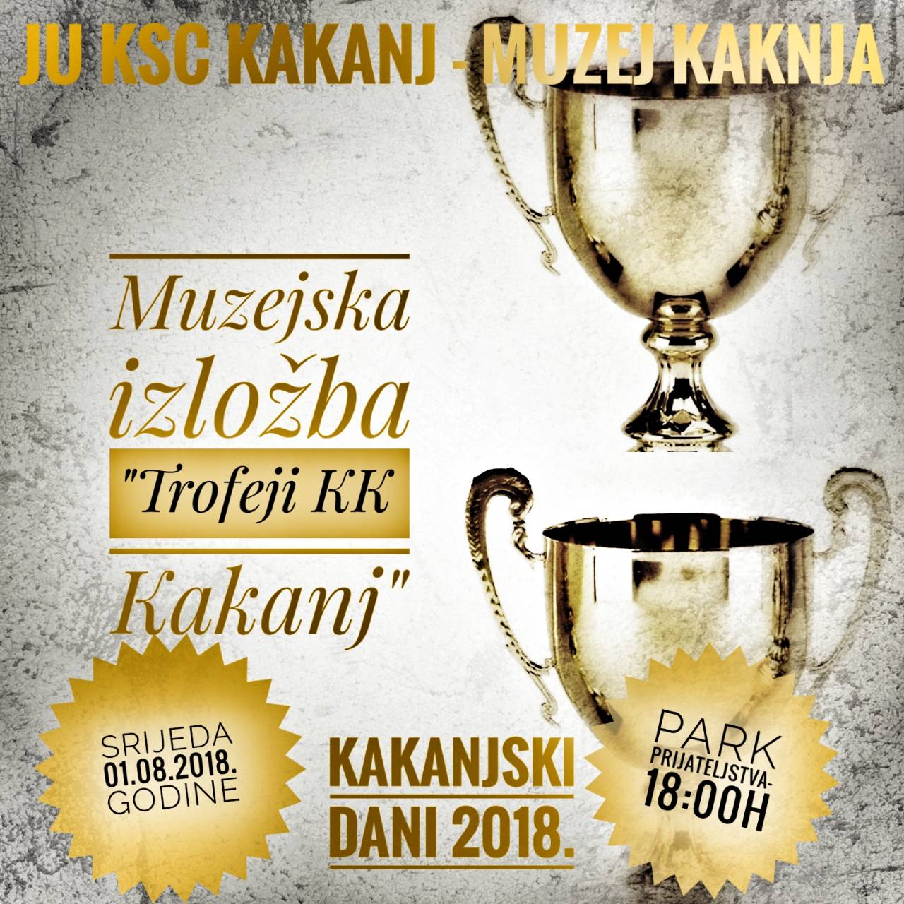 KD2018: U sklopu street ball cup-a u Parku prijateljstva otvorenje muzejske izložbe “Trofeji KK Kakanj”
