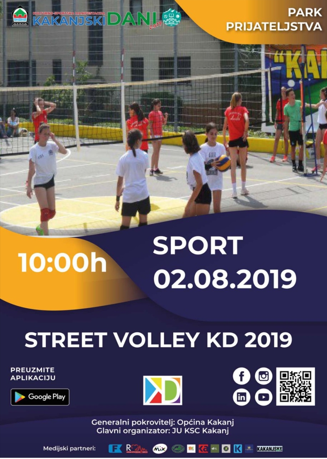 KD2019: Turnir u odbojci “Street volley 2019”