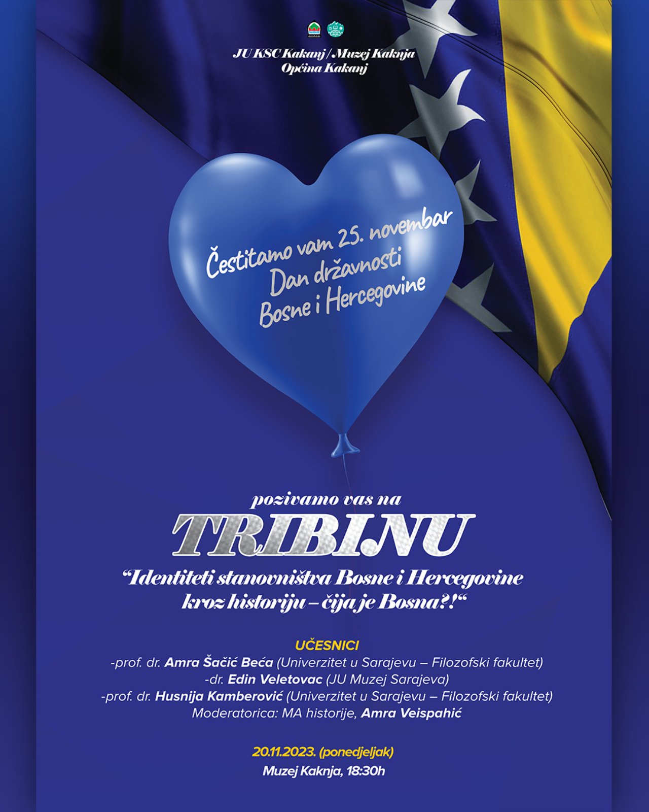 Tribina „Identiteti stanovništva Bosne i Hercegovine kroz historiju – čija je Bosna?!“